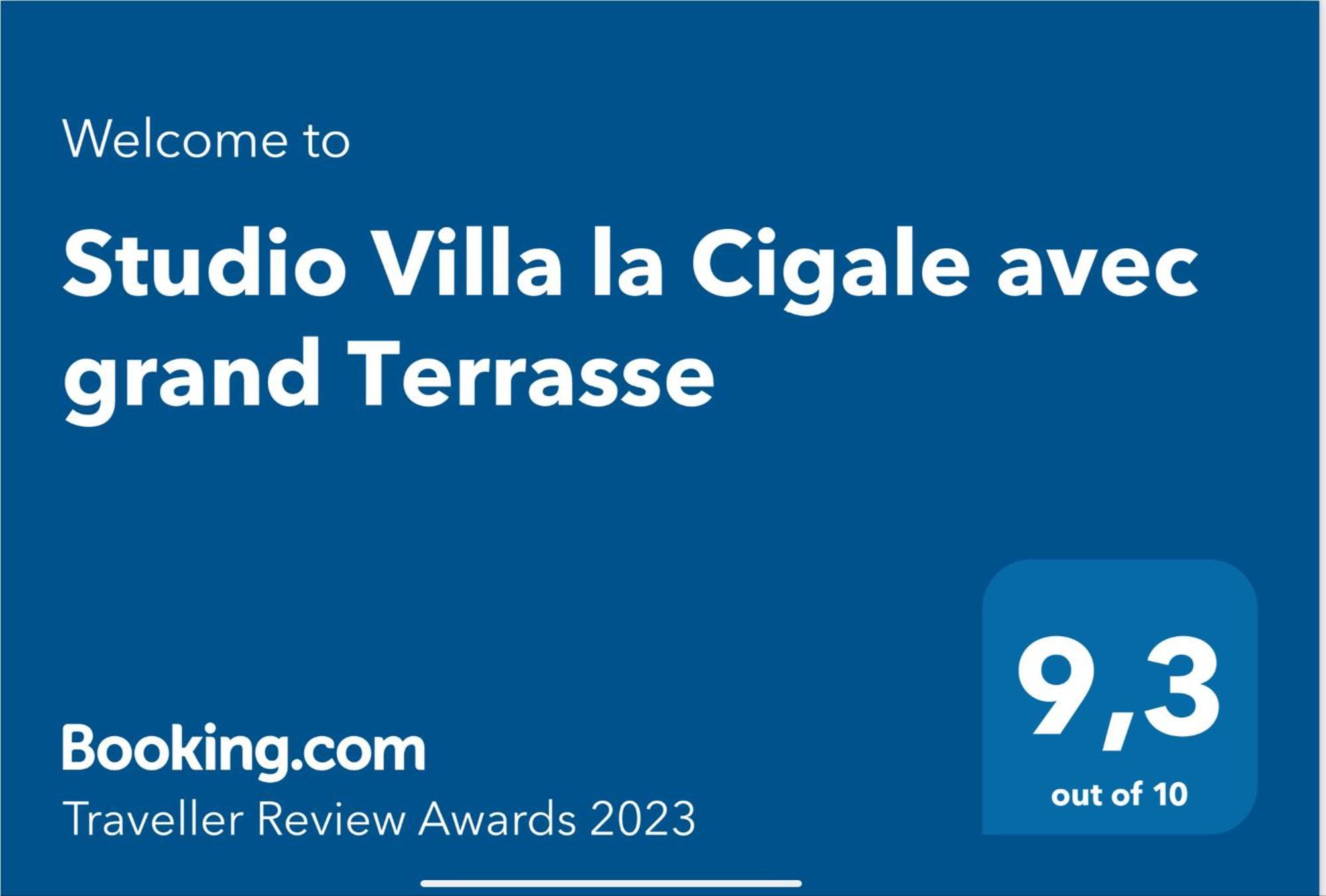 Studio Villa La Cigale Avec Grande Terrasse Menton Exterior foto